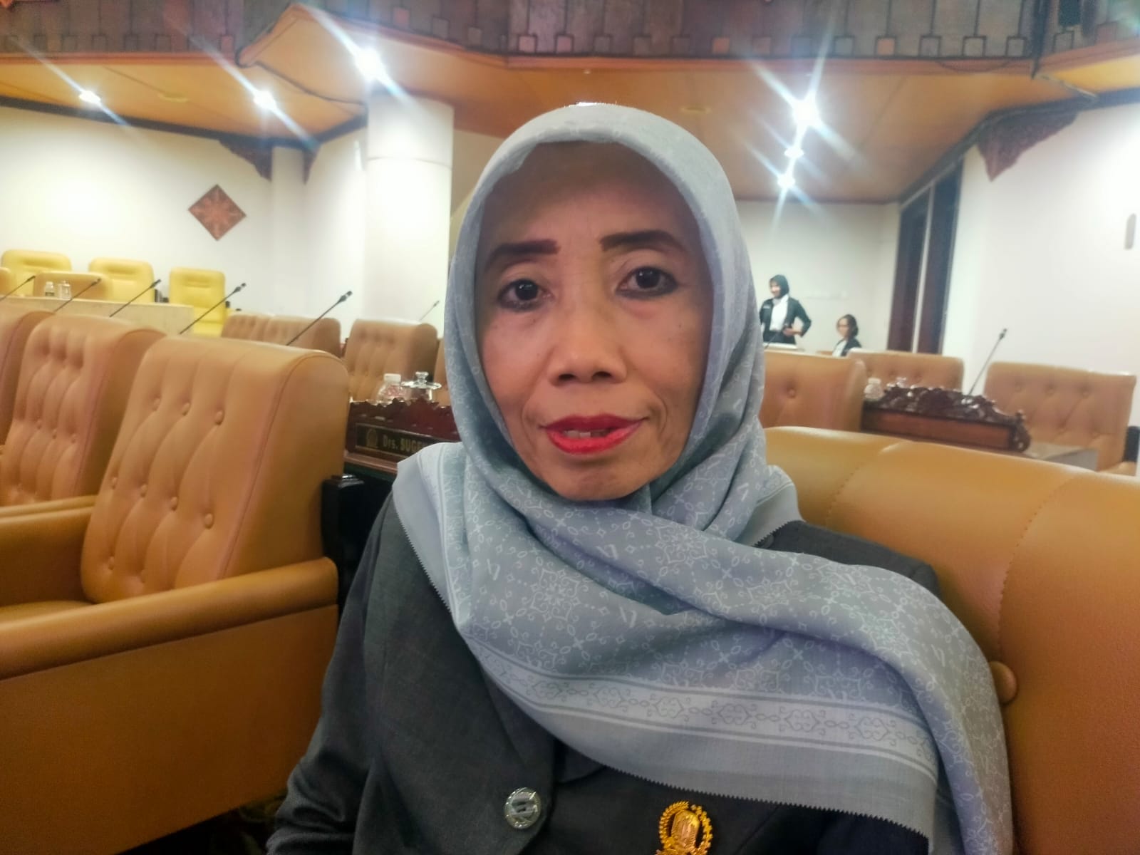 Anggota komisi E DPRD Jawa TImur Siti Mukiyarti