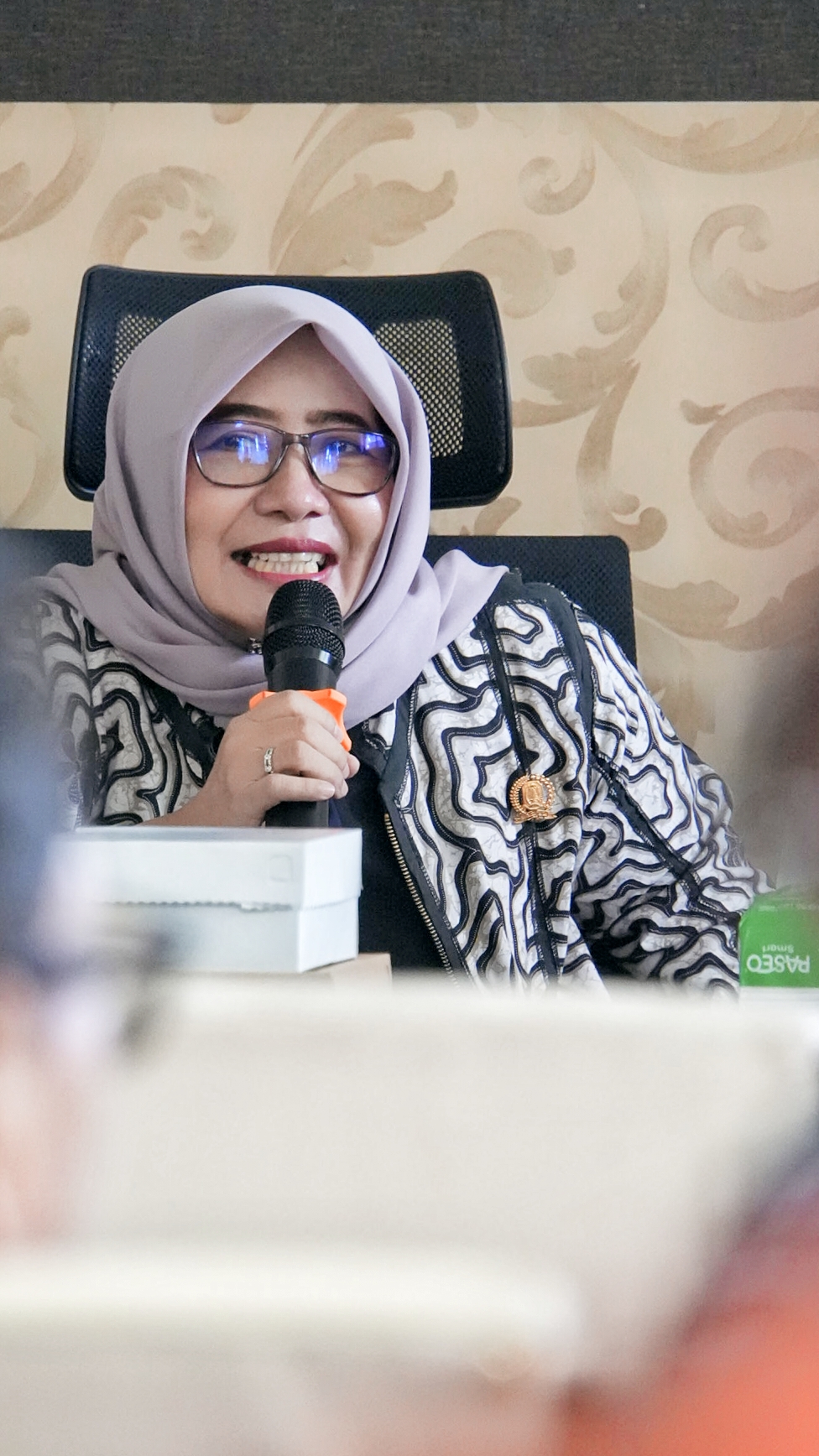 Pimpinan sementara DPRD Jatim, Anik Maslachah