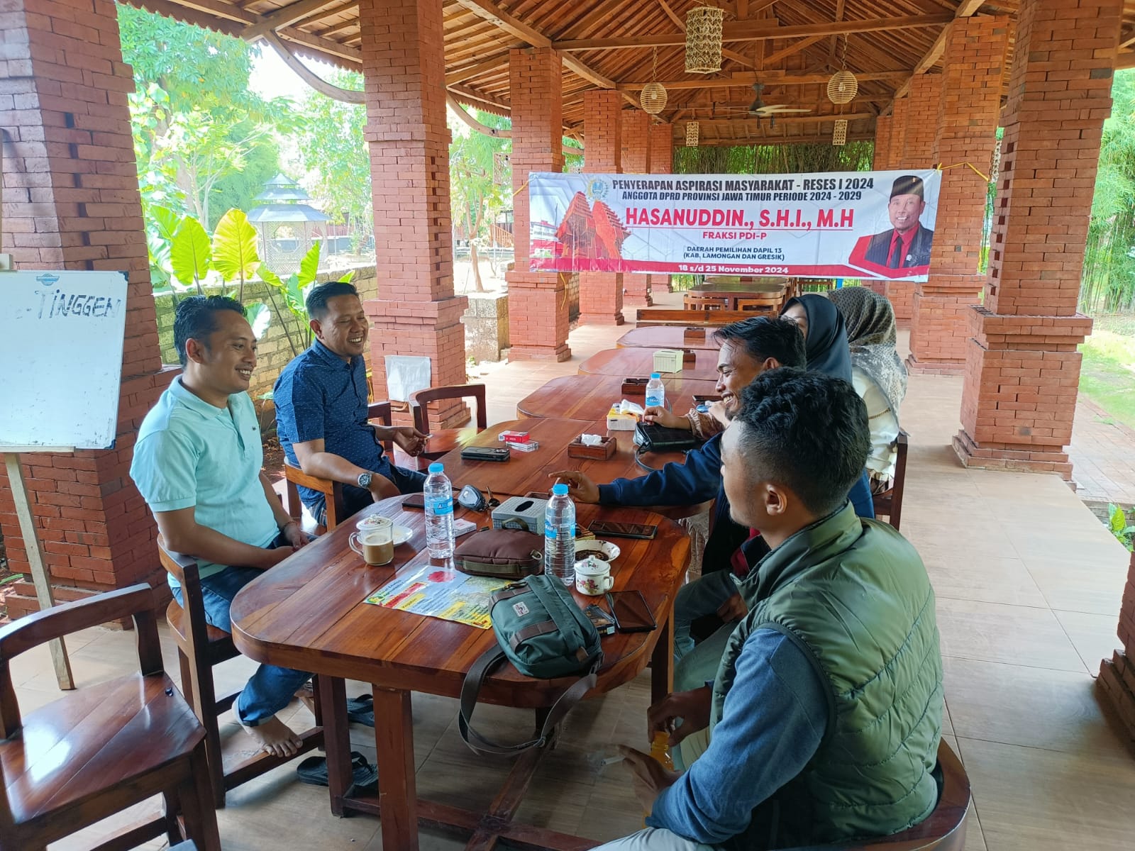 Anggota DPRD Jatim Fraksi PDI Perjuangan Jawa Timur Hasanuddin ,S.H.I , M.H