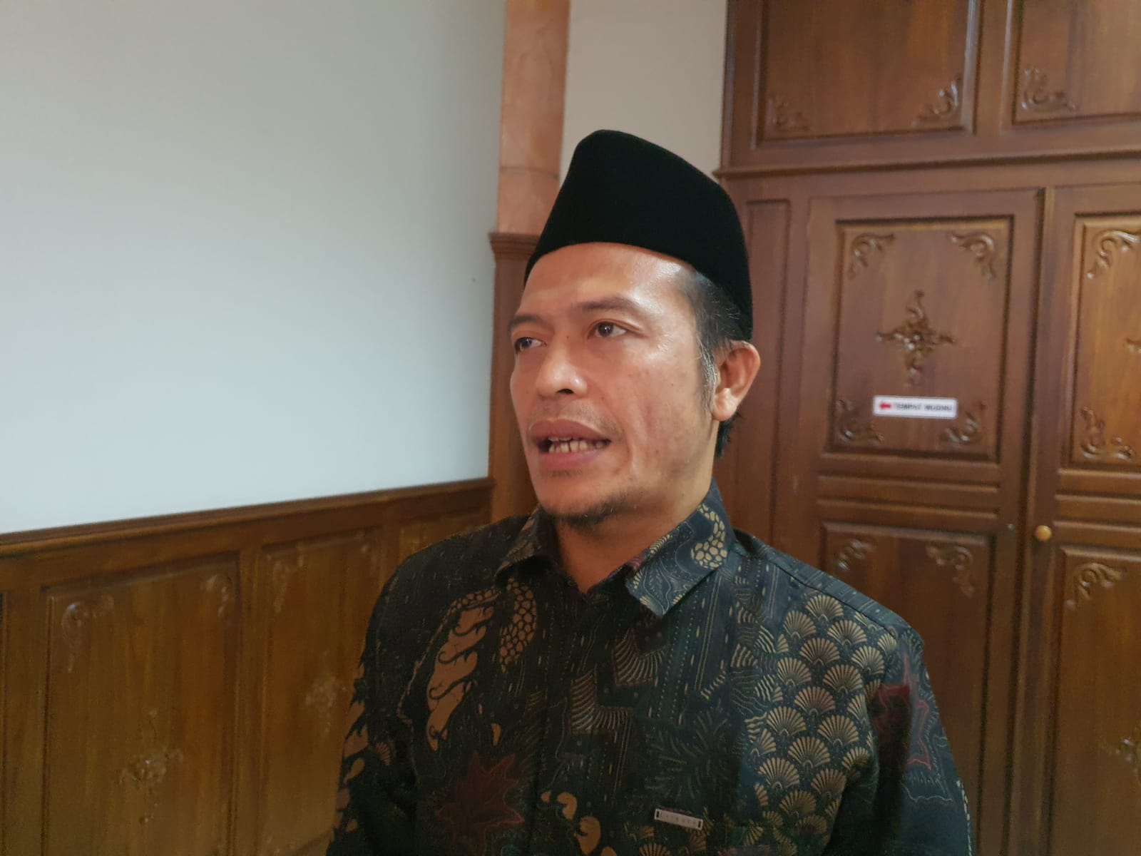 ketua Komisi A DPRD Jatim Dedi Irwansyah
