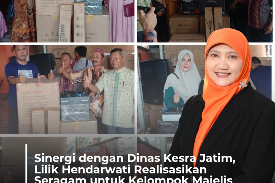 Lilik Hendarwati Salurkan 200 Soundsystem untuk Masjid dan Majelis Taklim