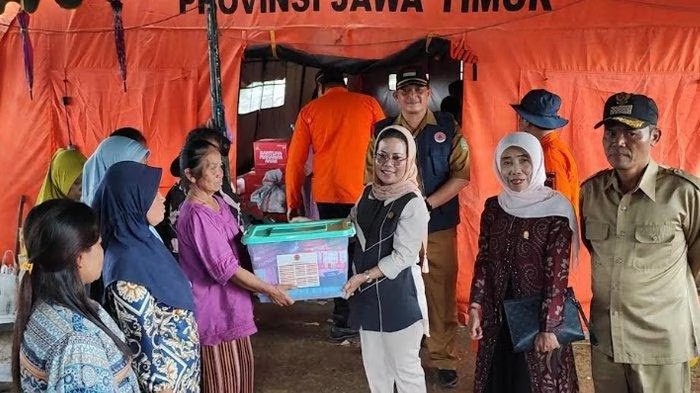 Sri Untari Minta Nasib Pengungsi Harus Jelas, Usai Badan Geologi Kaji Tanah Gerak di Suruh Trenggalek