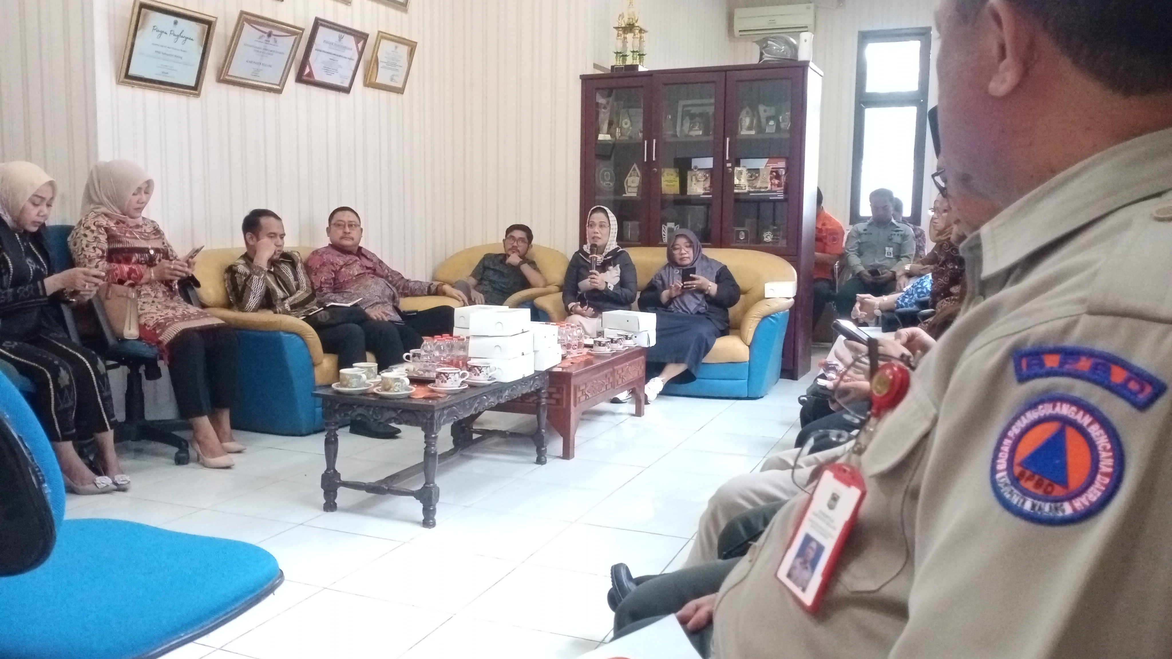 Komisi E DPRD Jatim melaksanakan kunjungan kerja (Kunker) ke BPBD Kabupaten Malang
