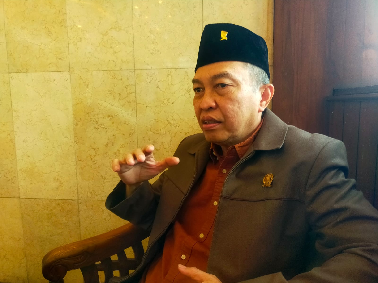 Anggota komisi D DPRD Jawa Timur Martin Hamonangan