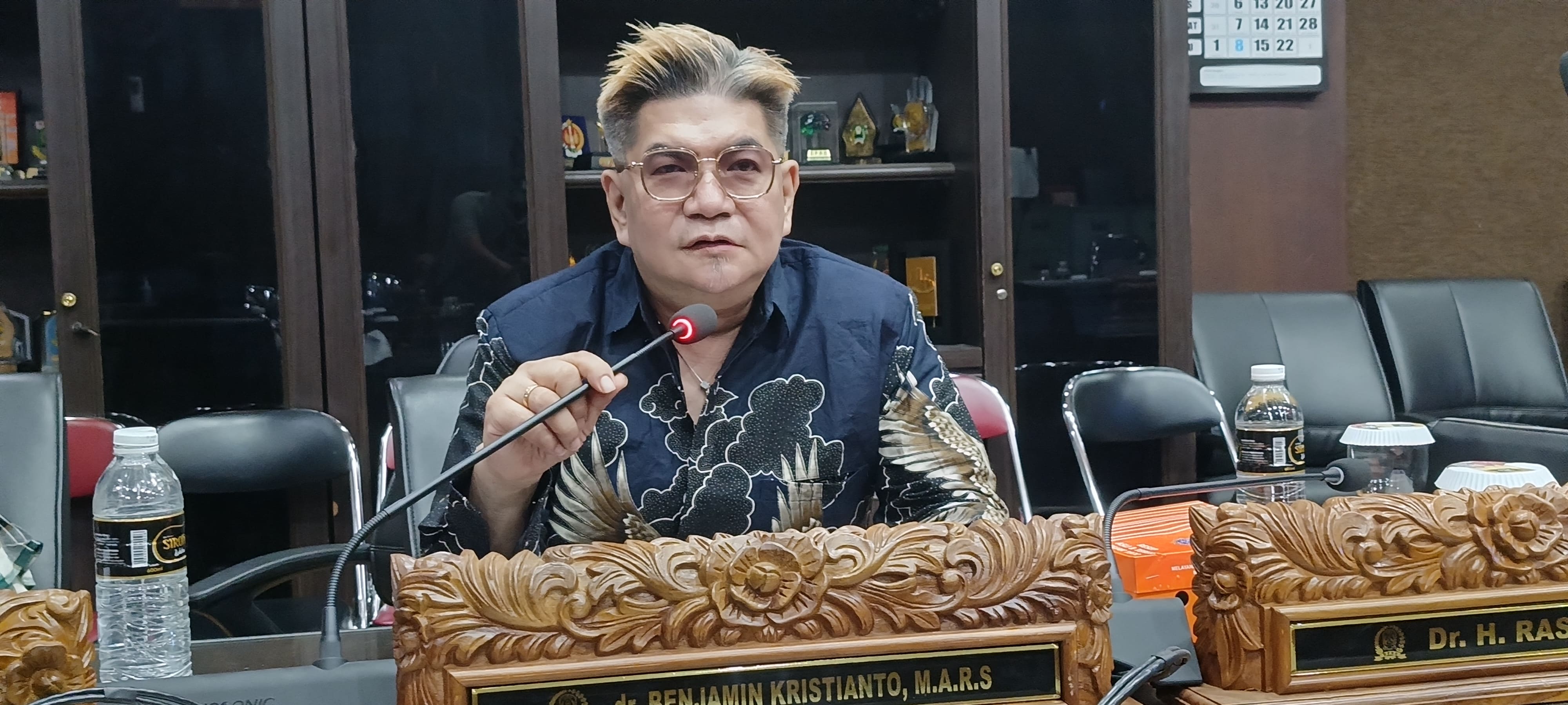 Anggota Komisi E DPRD Jatim, dr Benjamin Kristianto MARS