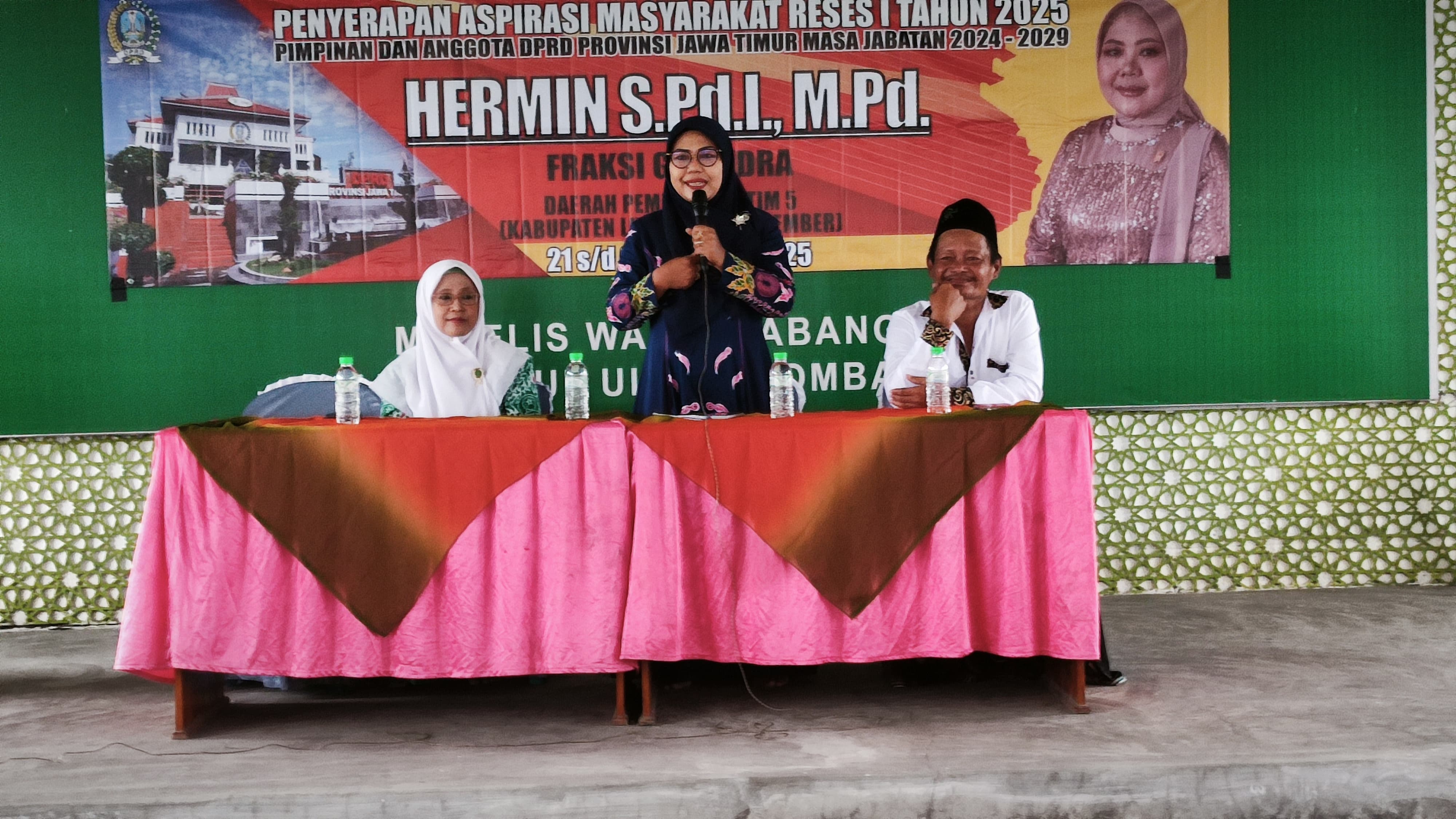 Anggota DPRD Jawa Timur Hermin