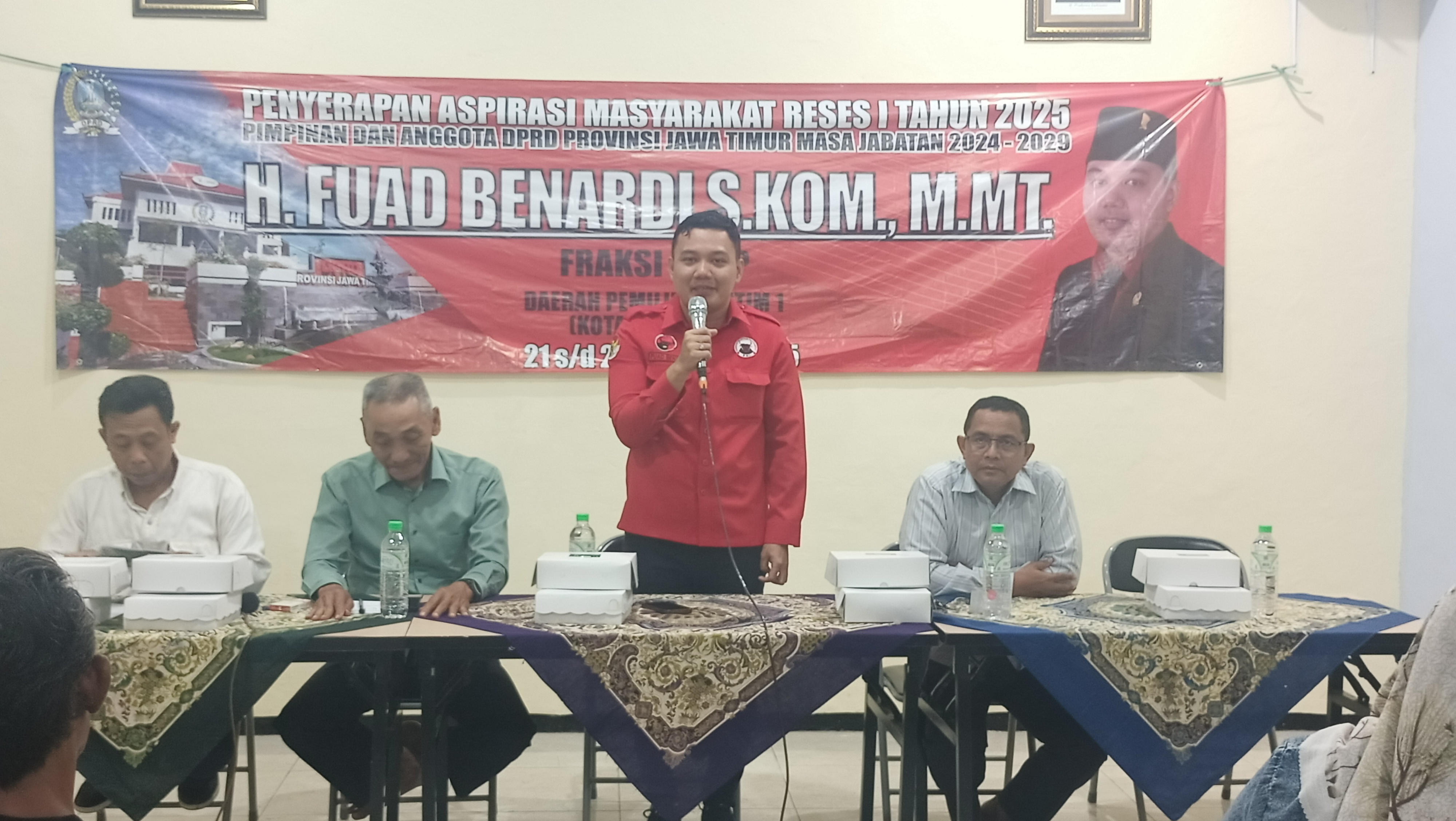 Fuad Benardi Akui Konstituen yang Memilihnya Jadi Skala Prioritas
