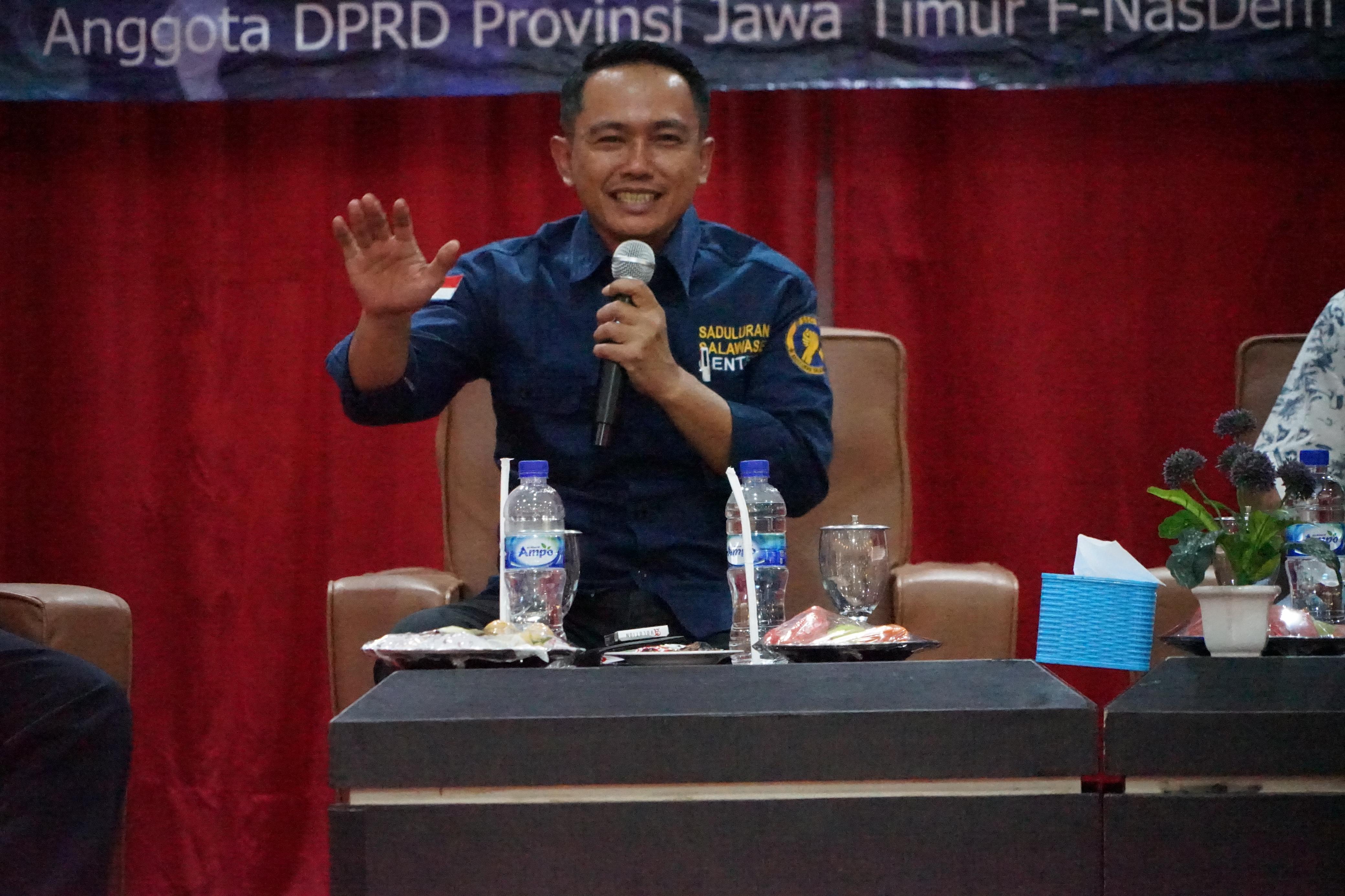 H. Deni Prasetya, SE, Anggota DPRD Jatim dari Fraksi NasDem