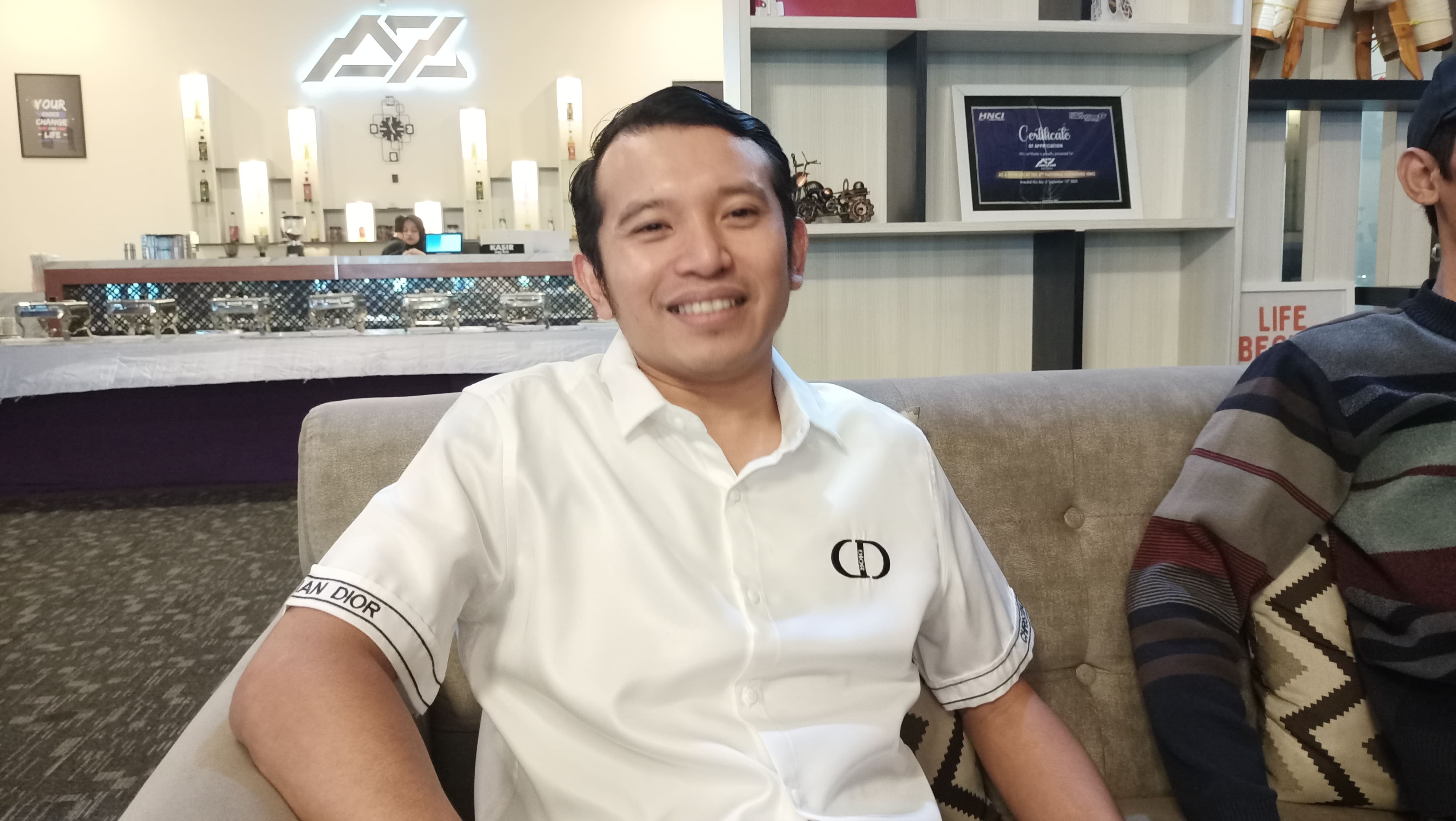 Gelar Sarasehan Adam Rusydi Sampaikan Pentingnya Toleransi Beragama