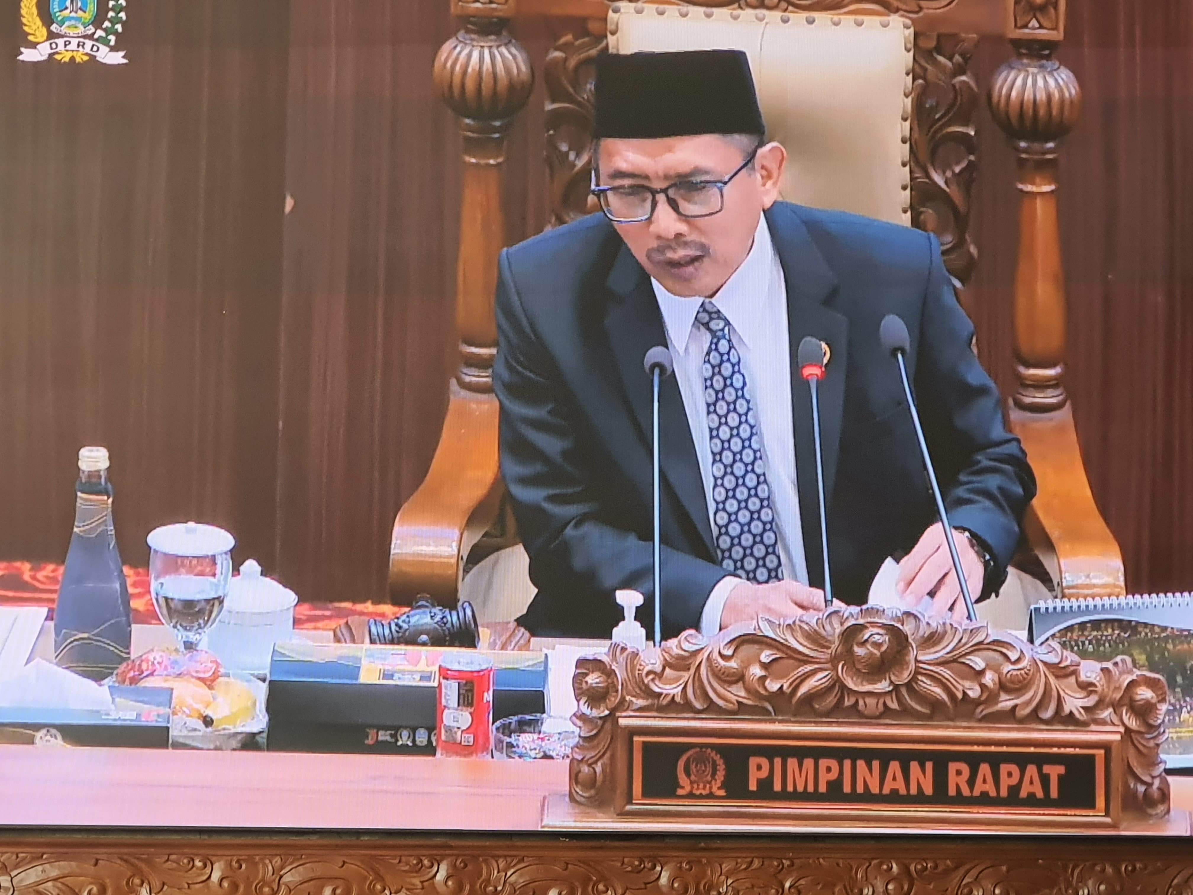 Ketua DPRD Jatim Muhammad Musyafak