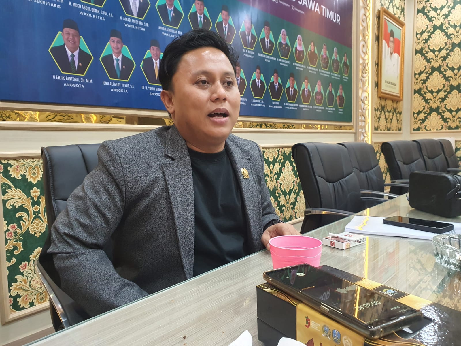 Multazamudz Dzikri anggota Komisi C dari Fraksi PKB DPRD Jatim