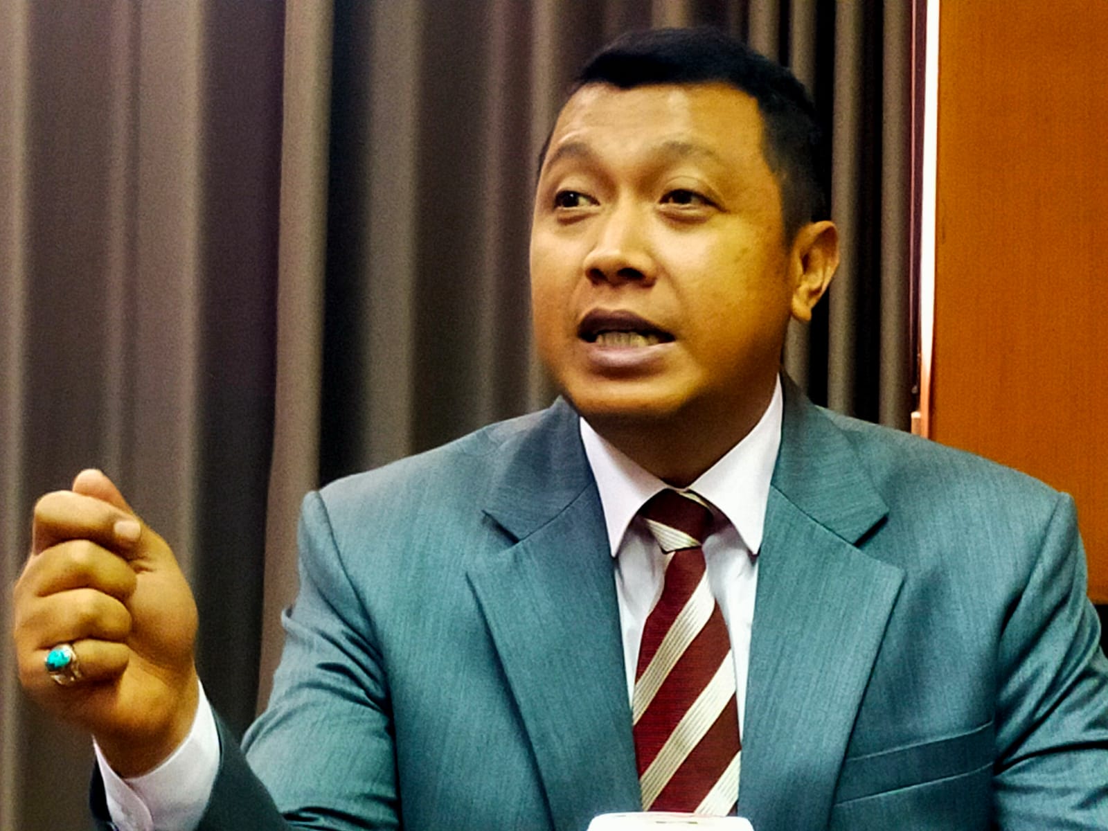 Wakil ketua komisi B DPRD Jawa Timur Chusni Mubarok