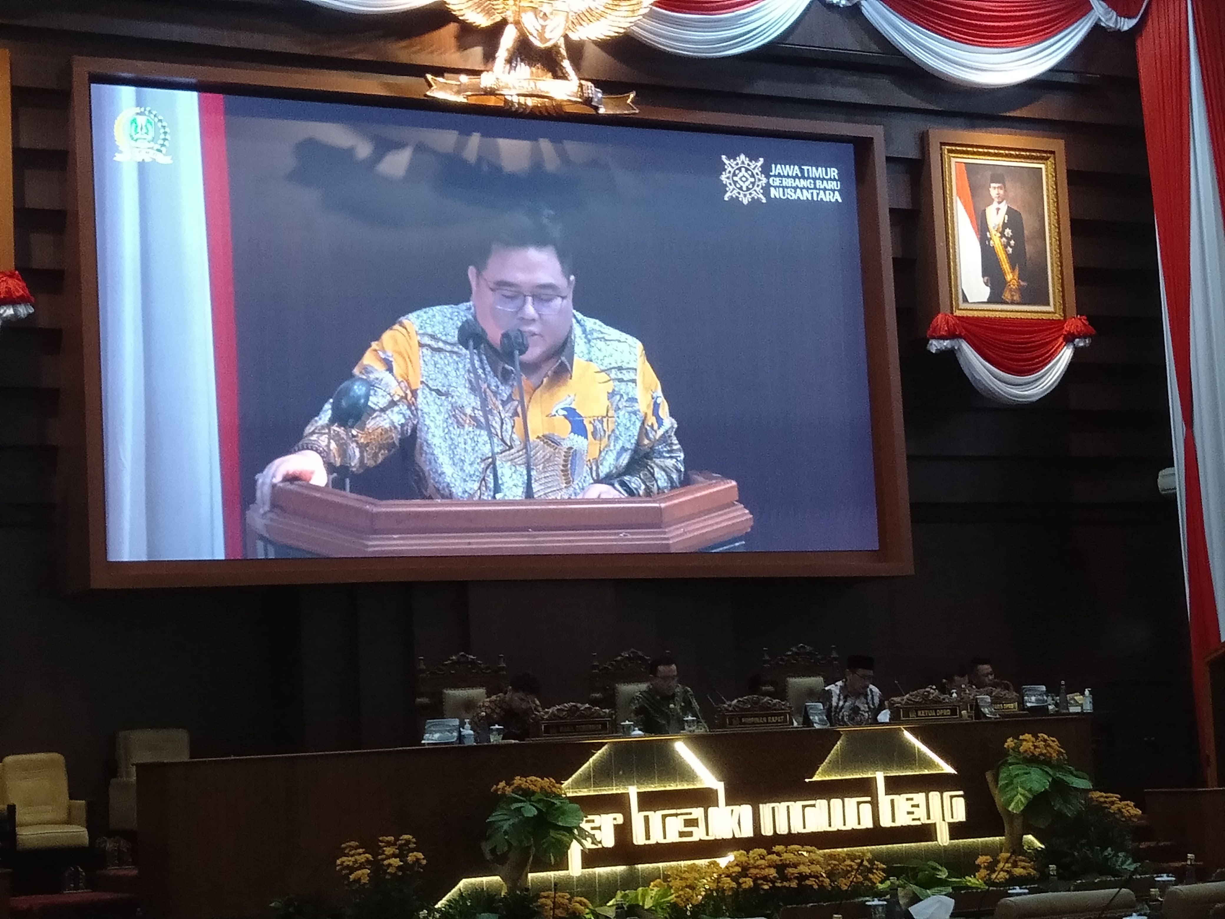 Juru bicara F-PKB DPRD Jawa Timur, Salim Azhar