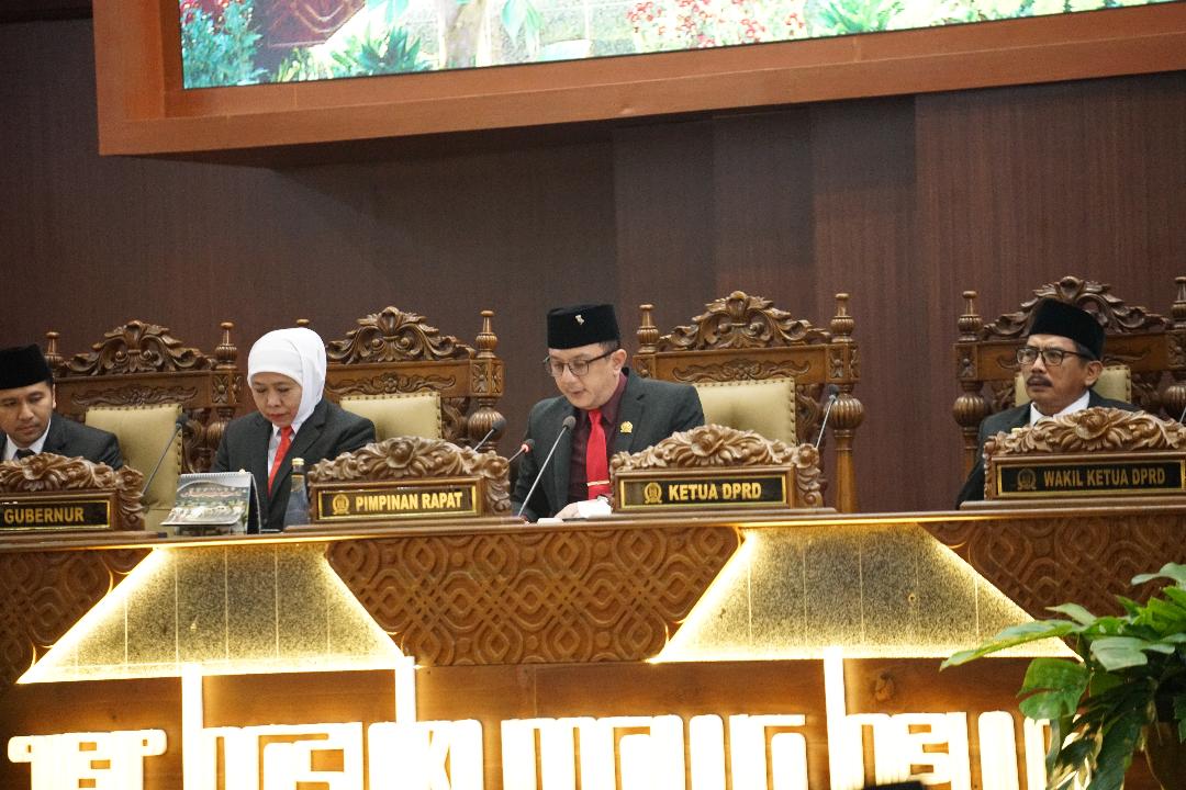 DPRD Jatim Setujui LKPJ Gubernur Akhir Tahun Anggaran 2024