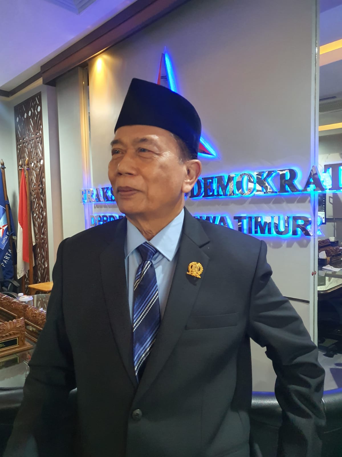 Anggota DPRD Jawa Timur dari Fraksi Partai Demokrat Dr. Rasiyo, M.Si.