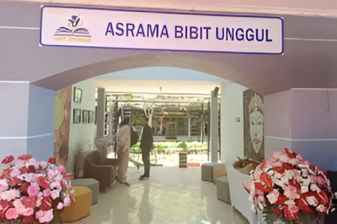 Salah satu lokasi Sekolah Rakyat di Surabaya