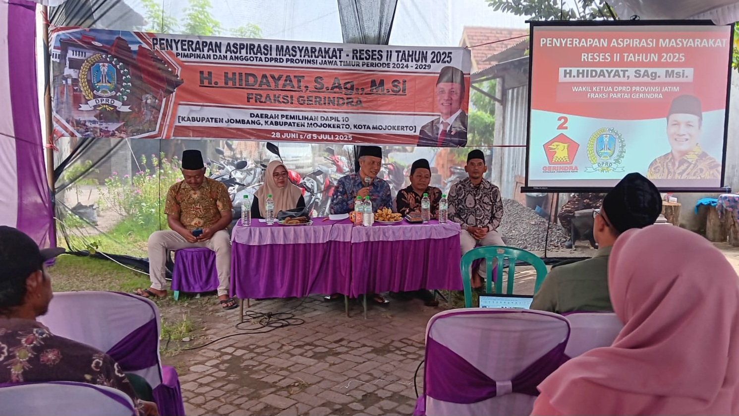 Anggota DPRD Jatim dari Daerah Pemilihan (Dapil) Mojokerto-Jombang, Hidayat