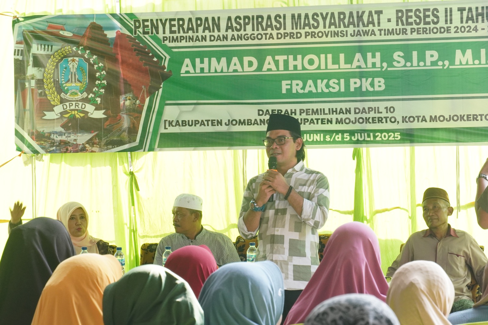 anggota DPRD Jatim Ahmad Athoillah
