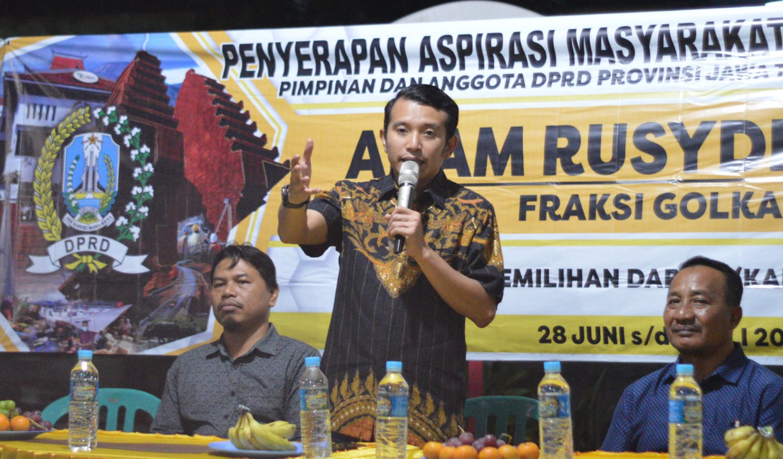Adam Rusydi Gelar Reses Tahap II di Tamansari Dimintai Bangun Gedung Serbaguna dan Pelatihan Produk