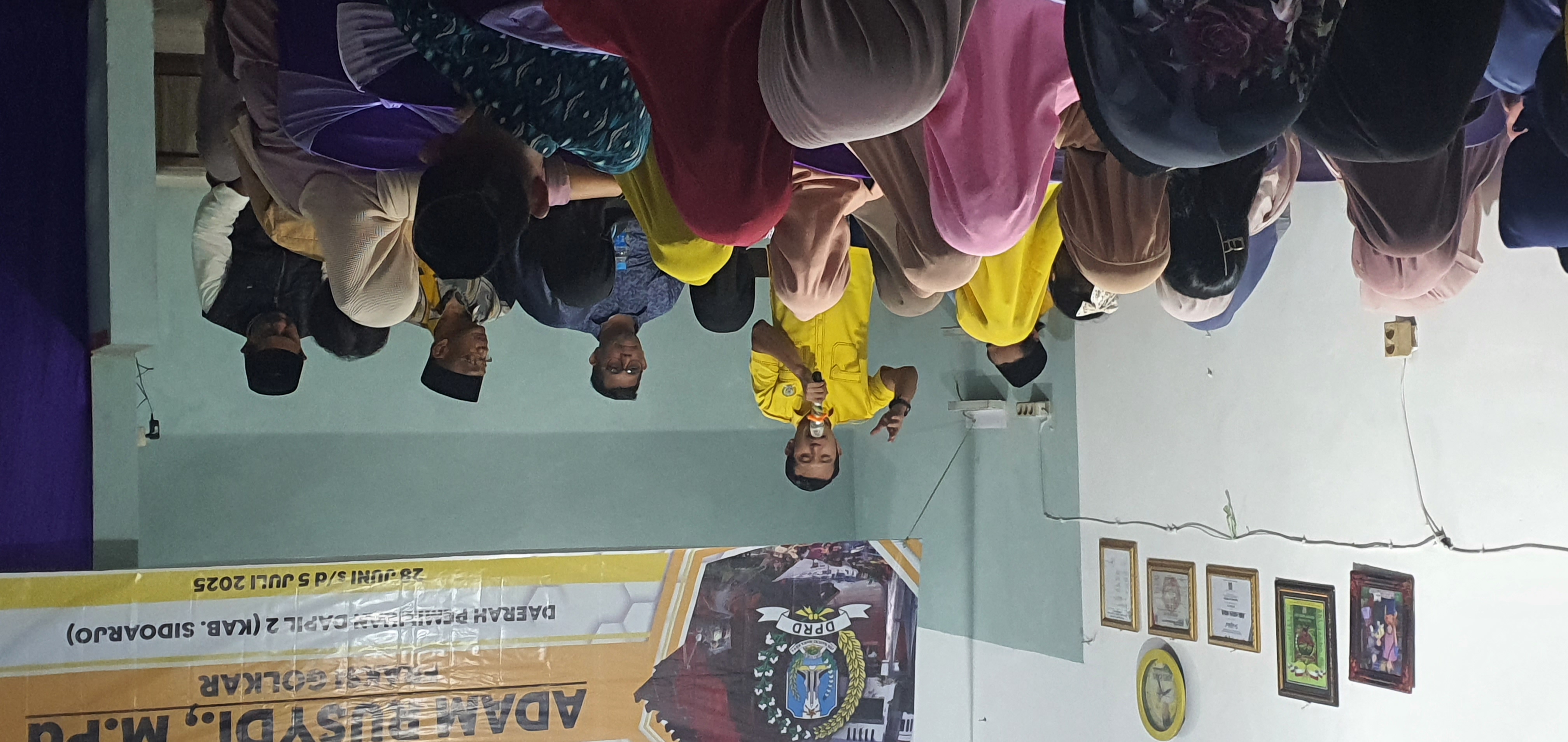 Anggota DPRD Provinsi Jawa Timur, Adam Rusydi, dalam kegiatan reses