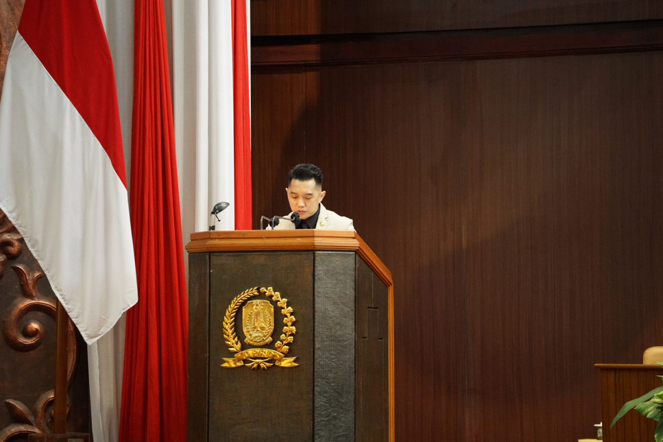 Juru Bicara Fraksi PPP-PSI DPRD Jatim, Erick Komala