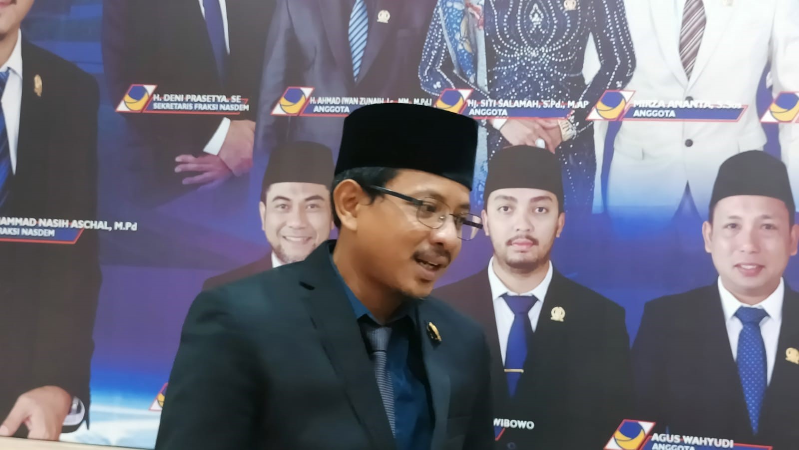 H Mohammad Nasich Aschall M. Pd : " Menyoal Keputusan MK, Saya Sebagai Kader Partai akan Tetap Taat pada Keputusan Partai
