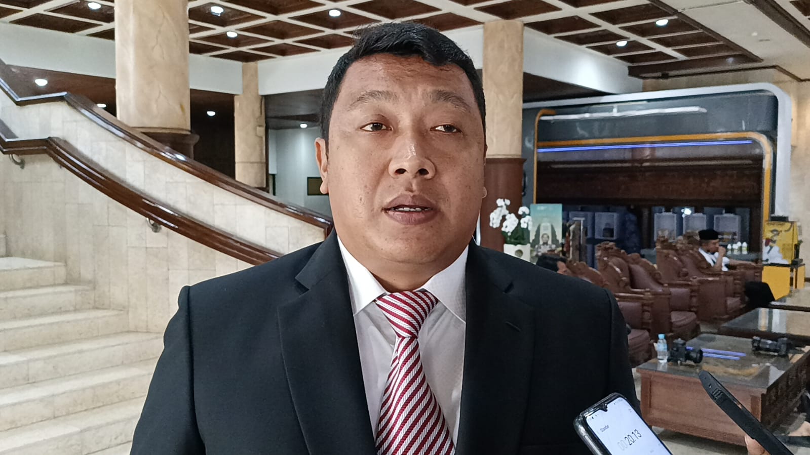 Wakil Ketua Komisi B DPRD Jawa Timur Chusni Mubarok