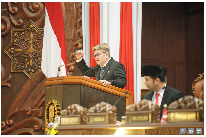 Juru Bicara Fraksi Partai Gerindra DPRD Jawa Timur Benjamin Kristianto,