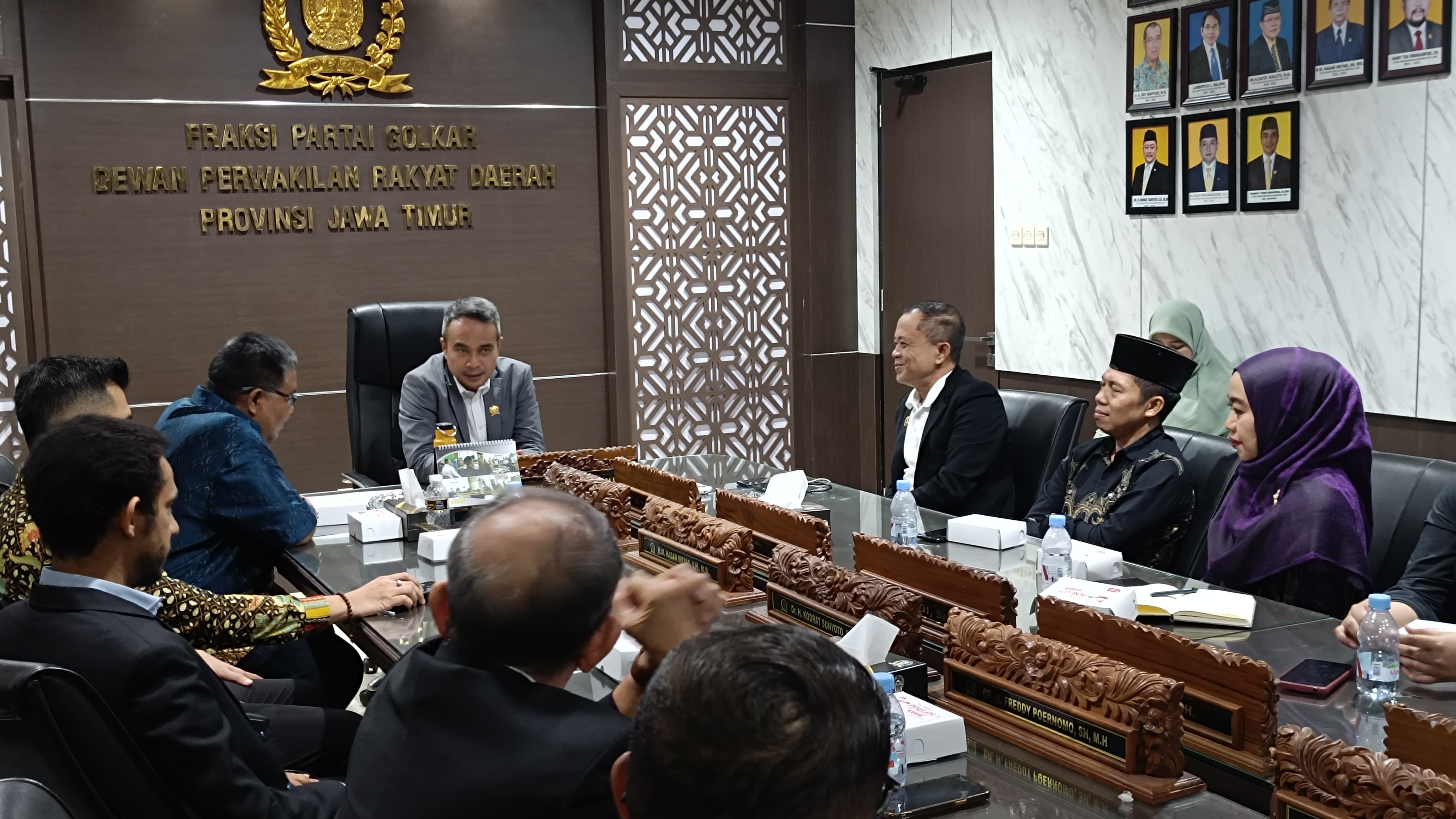 F-Golkar DPRD Provinsi Jatim Terima HIPPI, Bahas Restrukturisasi dan Dukungan UMKM Lewat Pro Kesra