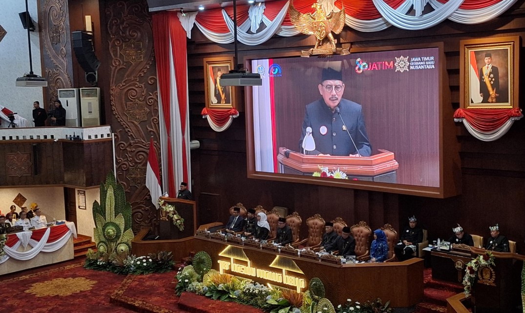 Peringatan HUT ke-80 Provinsi Jatim, Ketua DPRD Sebut Momentum Reflektif yang Sarat Makna Historis