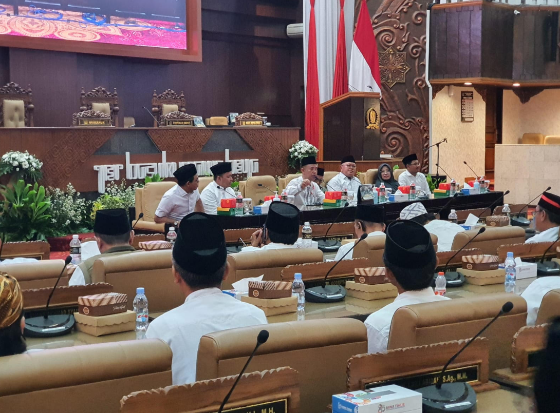 Pimpinan dan Anggota DPRD Jatim Terima Aspirasi Kiai dan Santri Terkait Tayangan Trans7
