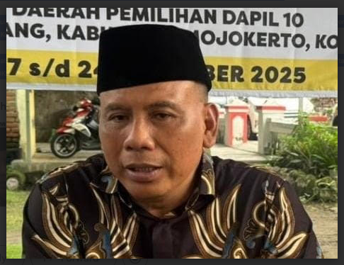 Anggota Komisi A DPRD Jatim, Sumardi, saat memberikan keterangan mengenai capaian pencegahan korupsi Pemprov Jatim.