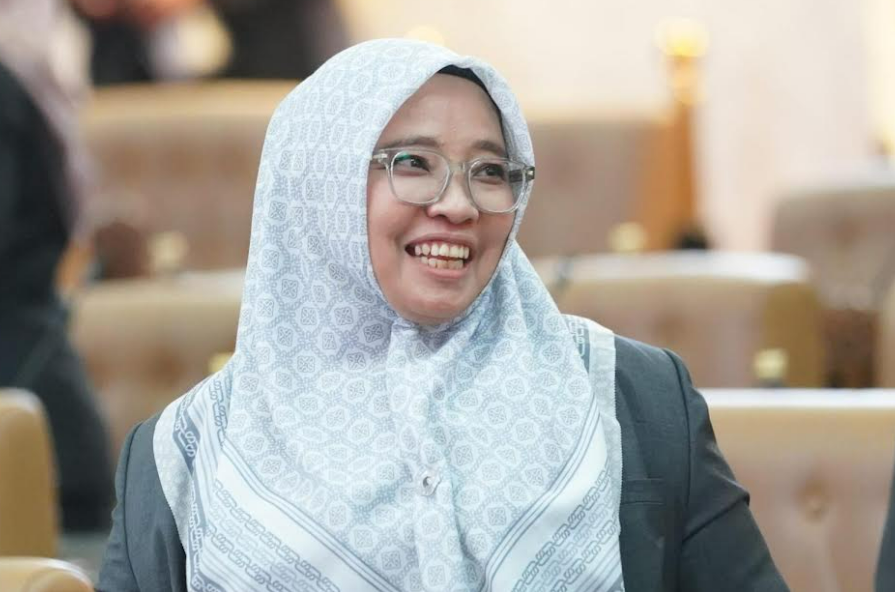 Hikmah Bafaqih saat memberikan keterangan terkait lonjakan kasus HIV/AIDS di Jawa Timur.