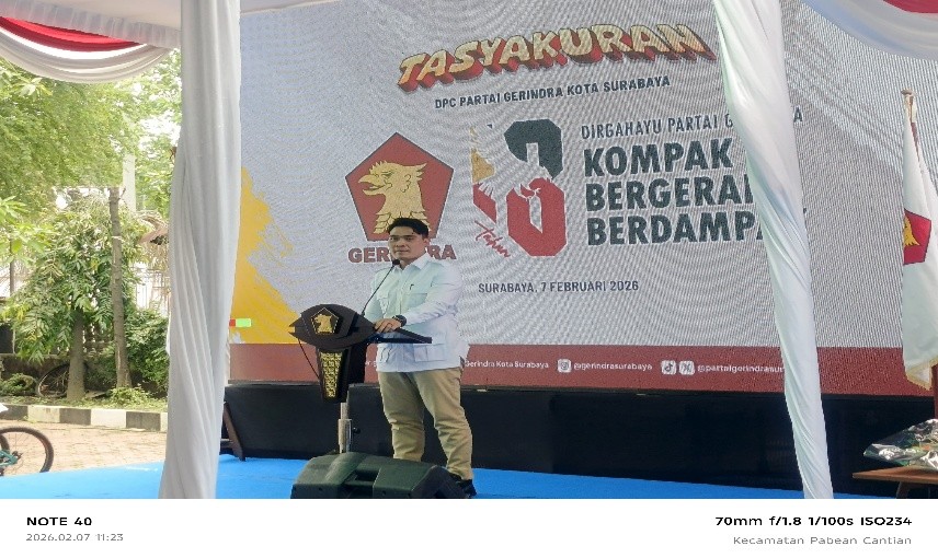 Peringati HUT Gerindra ke-18, Cahyo Harjo Prakoso Rayakan Secara Sederhana Peringatan Diisi Kegiatan Sosial untuk Masyarakat