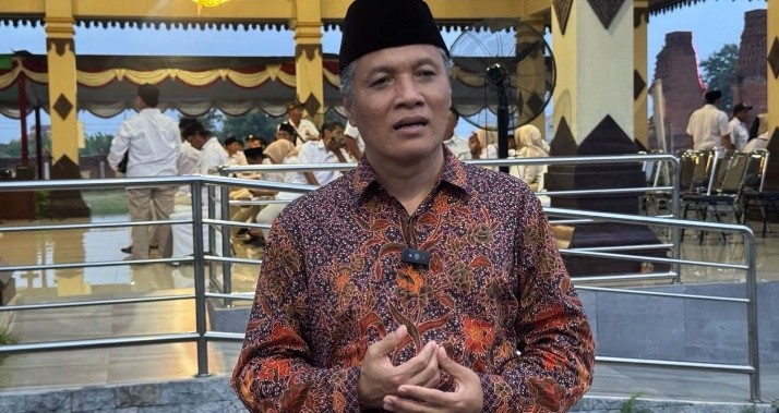Wakil Ketua DPRD Jawa Timur, H. Hidayat, saat menyerap aspirasi warga dalam kegiatan reses di Kelurahan Gunung Gedangan, Kota Mojokerto, Jumat (13/02/2026).