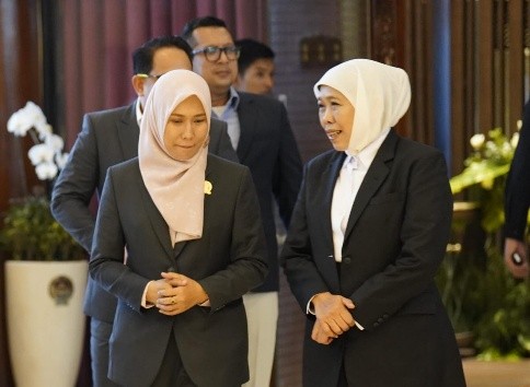 Wakil Ketua DPRD Jawa Timur, Sri Wahyuni, menyampaikan apresiasi atas Program Mudik Gratis 2026 sekaligus mengimbau keamanan rumah bagi pemudik.