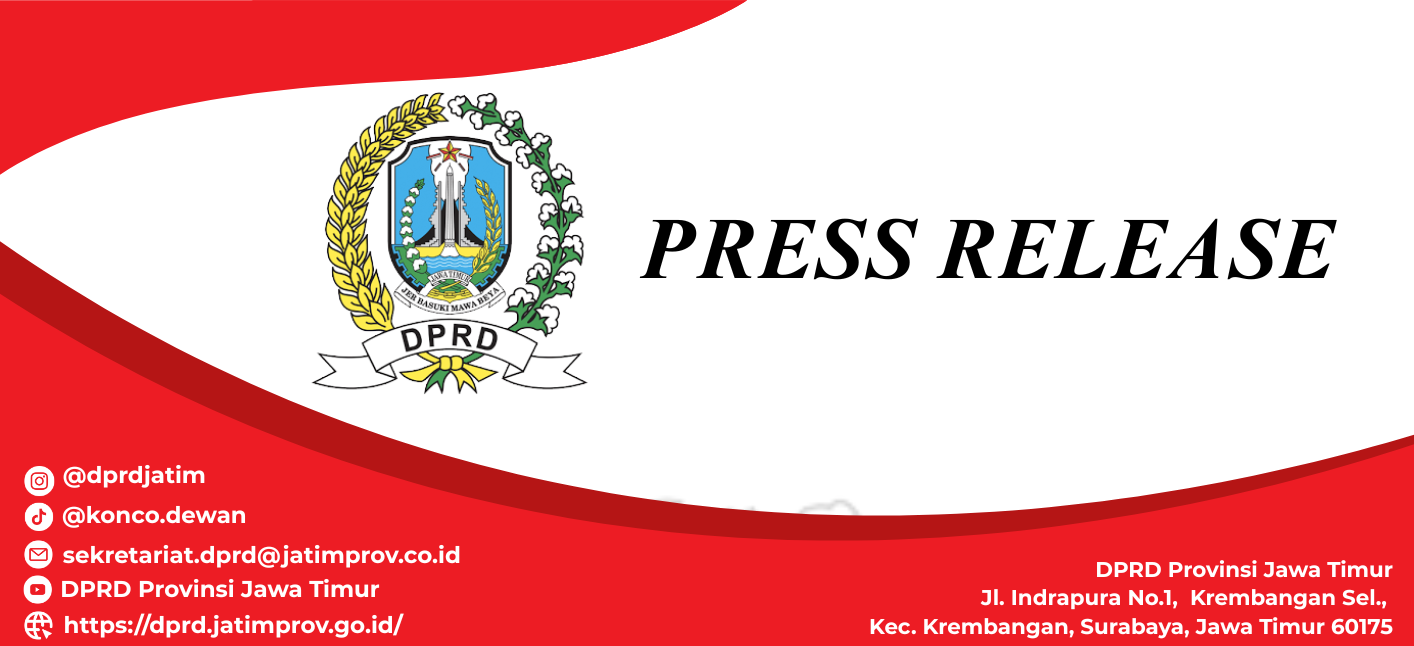 PERTEMUAN DPRD PROVINSI JAWA TIMUR DENGAN DELEGASI DPRD KOTA ST.PETERSBURG