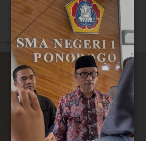Suli Da'im Sidak ke SMAN 1 Ponorogo, Pastikan SPMB Berjalan Transparan Sesuai Aturan
