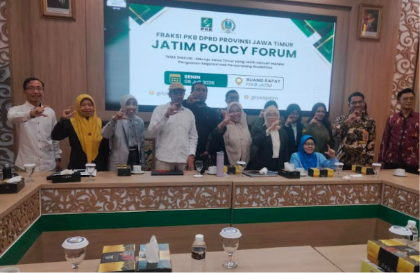 Fraksi PKB DPRD Jatim Dorong Isu Disabilitas Masuk KUA-PPAS, Target Perda Rampung Agustus-September