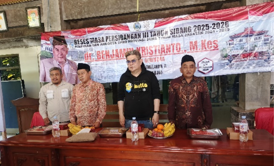 Reses di Balongbendo, Benjamin Kristianto Soroti Koperasi Desa Merah Putih dan Irigasi Pertanian