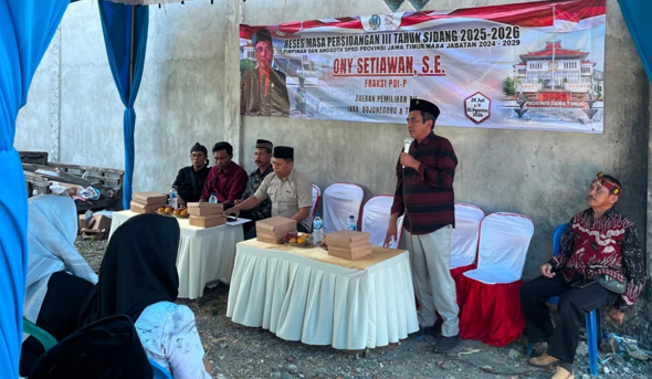 Reses di Tuban, Ony Setiawan Dorong Pembangunan Pelabuhan Perikanan Pantai Terintegrasi