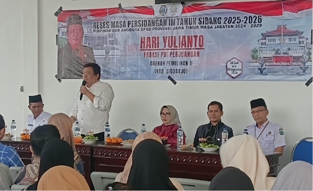 Reses di Sidoarjo, Hari Yulianto Dorong Pelatihan Wirausaha dan Penguatan UMKM Tekan Pengangguran