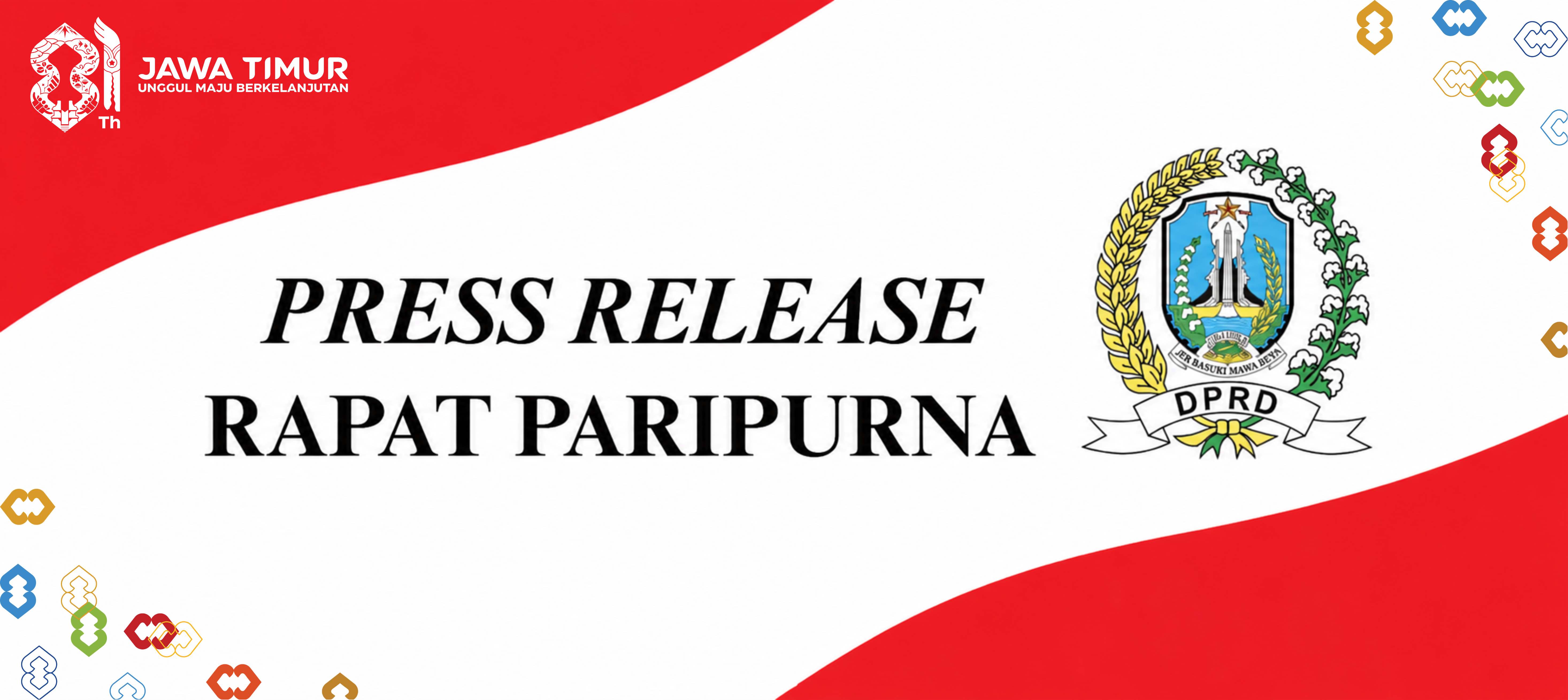 RAPAT PARIPURNA PEMBICARAAN TINGKAT I - Penyampaian Penjelasan Pimpinan Komisi D atas Raperda  Penyelenggaraan Trasportasi Publik Terintegrasi Jawa Timur