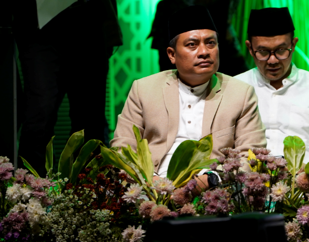 Sekretaris Fraksi PKS DPRD Provinsi Jawa Timur Puguh Wiji Pamungkas menghadiri Jatim Bersholawat dalam rangka Hari Jadi ke-81 Jawa Timur, Rabu (07/10/2026), serta menyampaikan harapan bagi keberkahan dan kemajuan daerah.